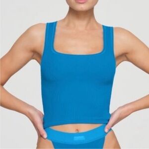 SKIMS Vibrant Blue Tank Top